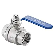 Hogvinnatil Quick Plug Valve, Ball Valve for Power Washing, Stainless Steel Pool Filter Valves - High Performance Construction, Pressure Washing Accessories, Quick Connect, Anti-Rust, for Power