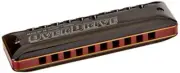 SUZUKI MR-300 Bb Key OVER DRIVE 10 hole Diatonic Harmonica from Japan