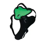 X Large Green Dog Harness Control Vest Adjustable Soft Padding Super Plush Mesh