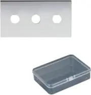 Double-Sided Scraper Blades, Double-Sided Scraper Blades, Replacement Blades wit