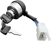 Ignition Key Switches 4/6 Wire Way Gasoline Generator Ignition Start Key Lock Combination Switch Parts Ignition Barrel Key Switch