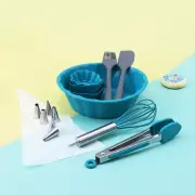 Silicone Cake Mould Set Baking Spatula Whisk Combo