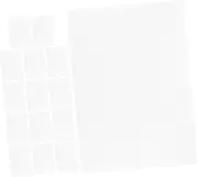 SEWACC 15PCS Plastic Writing Board Drawing Exam Board Multi Purpose Mat for School Office Supplies Scratch Resistant Slip Surface for Smooth Writing