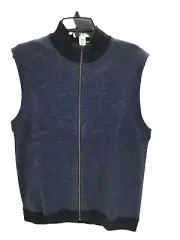 Tommy Bahama Men's Reversible Full Zip Vest , Bering Blue , Size M
