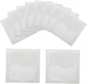 ibasenice 10 Pack Label Bag Set Index Card Holders Adhesive Pockets Library Card Pockets Strong Material for Organizing Whiteboard Monitor Use
