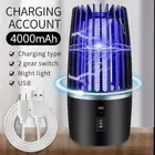 Electric Mosquito Killer USB LED Insect Bug Zapper Fly Pest Trap Catcher Lamp BE