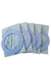 5x Bags for Nilfisk GD5 & GD10, Pullman PV500 & Janitor JV500 Paper Disposable