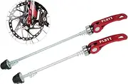 PLATT Bike Wheel Hub Skewers MTB Quick Release Skewers Front and Rear Axle Fit for Road Bike,Mountain Bike,BMX (1Pair)