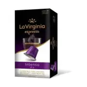 La Virginia - Cápsulas Café Intenso X10 Cápsulas Compatible Nespresso
