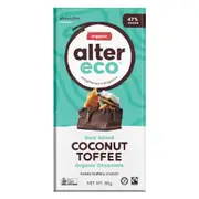 Alter Eco Dark Coconut Toffee Chocolate Bulk Buy