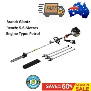 Giantz 65CC Pole Chainsaw Petrol Saw Chain Tree Pruner Extended Spark Plug 5 M