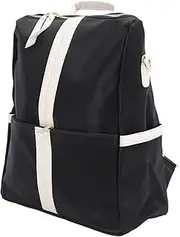 [Loboo Idea] Womens Backpack Purse,Womens Small Backpack,Women Backpack Purse Large Capacity Soft Pu Leather For Work Travel Shopping Casual Lady Backpack (Black)