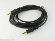 10ft 3m 3.5mm 1/8" Male to Male Stereo Audio Extension Cable Cord Speaker Gold