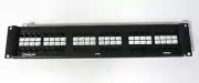 BLACK BOX JPM906A CAT5e Patch Panel - 2U, Unshielded, 48-Port 19"