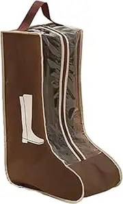 [Generic] Boots Shoe Bag - Dust-Proof Tall Boot Carry Bag with Handle, Storage Organizer | Portable Boots Storage for Men & Women Sneakers, Travel Organizer, Wardrobe Organizer for Tall Boots