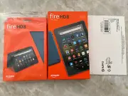 Amazon Bundle - Fire HD 8 10th Gen - 32GB w/ Cover & Protector- Factory Sealed!