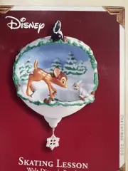 Hallmark 2005 SKATING LESSON Walt Disney's Bambi Keepsake Ornament