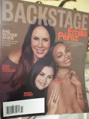 BACKSTAGE 2/6/25 "EMILIA PEREZ" CAST CYNTHIA ERIVO MONICA BARBARO