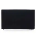 Slipcover Bedhead King Size Linen Upholstered Headboard Black Juno
