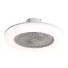 Yardreeze 22 in. LED Indoor/Outdoor Covered White Ceiling Fan with Light Kit