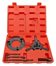 Harmonic Damper Pulley Puller 6-Piece Set for Chrysler GM Mitsubishi Vehicle