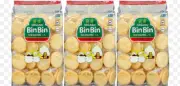 3 Pack FAMILY PACK Bin Bin Organic Rice Crackers, 19.9OZ Each