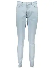 Tommy Hilfiger Men Skinny Jeans Light Wash Women Light Blue Pants