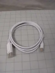 6ft Mini DisplayPort to DisplayPort Cable White M/M 100P-MDPDP-06 NEW