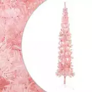 Christmas Tree Decoration Slim Artificial Half Xmas Tree with Stand vidaXL