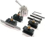 Buyohlic Mini Lathe Quick Change Tool Post Set Aluminium Body