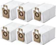 6x Dust Collection Bags For Dreame L10s Ultra & L20 Ultra Robot Vacuum Cleaners