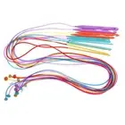 12pcs 47" Plastic Afghan Tunisian Needles Carpet Crochet Hooks Set 3.5-12mm
