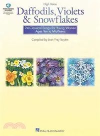 在飛比找三民網路書店優惠-Daffodils, Violets & Snowflake