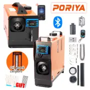 8KW Portable Diesel Air Heater 12V Silencer Thermostat Caravan Motorhome Truck