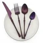 Cutlery Set Knife Fork Spoon Slicer Dinnerware Stainless Steel Utensils Kitchen