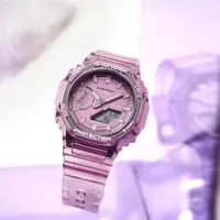 在飛比找momo購物網優惠-【CASIO 卡西歐】G-SHOCK 女錶 八角農家橡樹 半