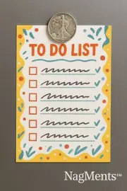 NagMents™ – Liberty Coin Magnet – Random Year - Novelty Fridge Decor Gift