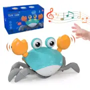 Kids Clockwork Induction Escape Crab Octopus Crawling Toy Baby Pets Musical Toys