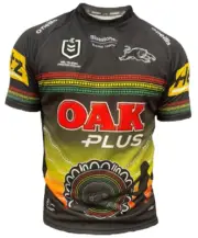 Penrith Panthers Indigenous Jersey Large - 2XL & Ladies 8 - 22 NRL oneills 22