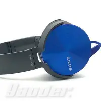 在飛比找Yahoo!奇摩拍賣優惠-【福利品】SONY MDR-XB450 藍(4) EXTRA