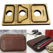 Japan Steel Blade DIY Leathercraft Die Cut Mold Card Holder Bag Punch Tool Set