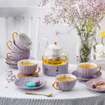 日式高檔陶瓷玻璃壺花茶具套裝小清新下午茶茶具水果茶壺帶過濾