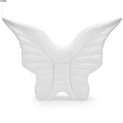 Giant Inflatable White Angel Wings Pool Float Raft 250*180cm