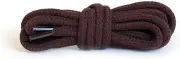 Kaps Round Thick Shoe Laces, 5-6mm diameter (150 cm - 60 inch / 79 - dark brown)
