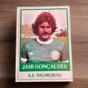 Trading card of the great Brazilian footballer Jair from Palmeiras club.