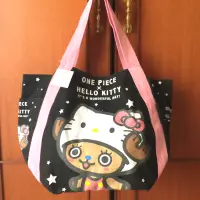 在飛比找蝦皮購物優惠-Hello Kitty*One Piece喬巴 托特包/帆布