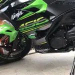 適用忍者400 NINJA400 NINJA400 Z400 改裝CNC防摔膠保護杆防摔球