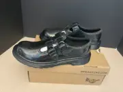 Womens Dr Martens Mary Jane Patent Black/Rainbow 8065 Shoes. Size 7. Awesome!