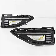 Fog Light DRL Car Fog Lamps LED Daytime Running Headlamps For J&et&ta Sagitar 2019 2020 Daylights Yellow Turn Signal