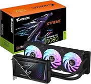 Gigabyte AORUS GeForce RTX 5080 Xtreme WATERFORCE 16G Graphics Card - 16GB GDDR7, 256bit, PCI-E 5.0, 2805MHz Core Clock, 3 x DP 2.1a, 1 x HDMI 2.1b, NVIDIA DLSS 4, GV-N5080AORUSX W-16GD